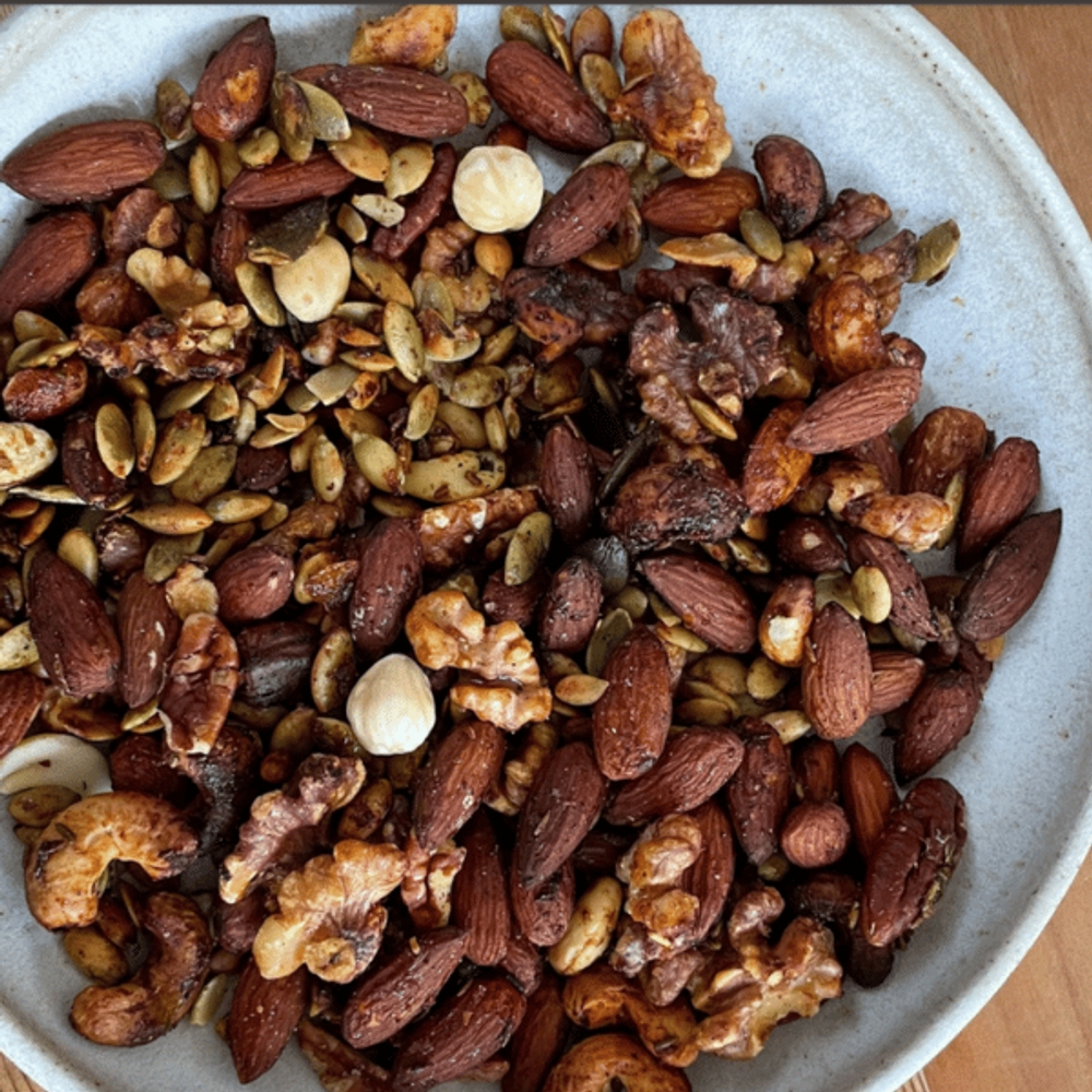 img of Thomas Miers’ festive spiced nuts recipe