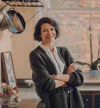 img of Thomasina Miers’ blistered green bean tacos recipe